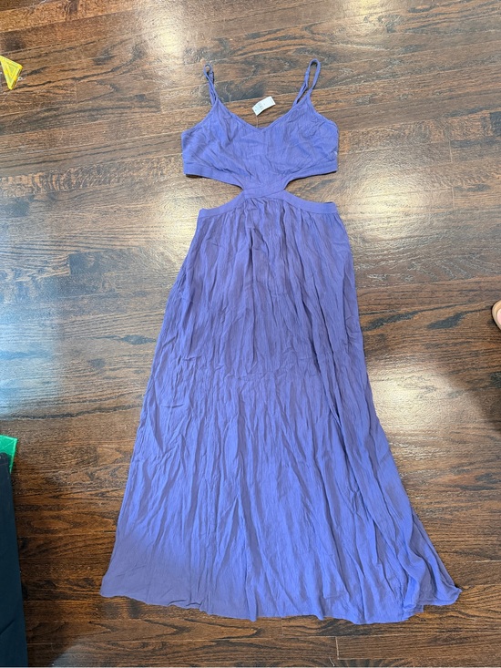 aerie Dresses & Skirts - Blue Aerie Cutout Maxi Dress - Women. NWT.